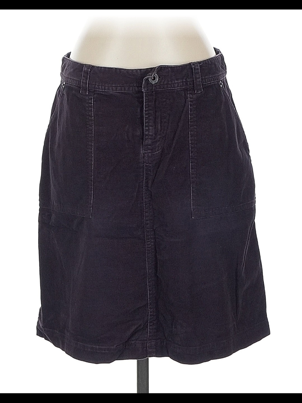 Dark Eggplant/Plum Corduroy A-Line Skirt - The North Face